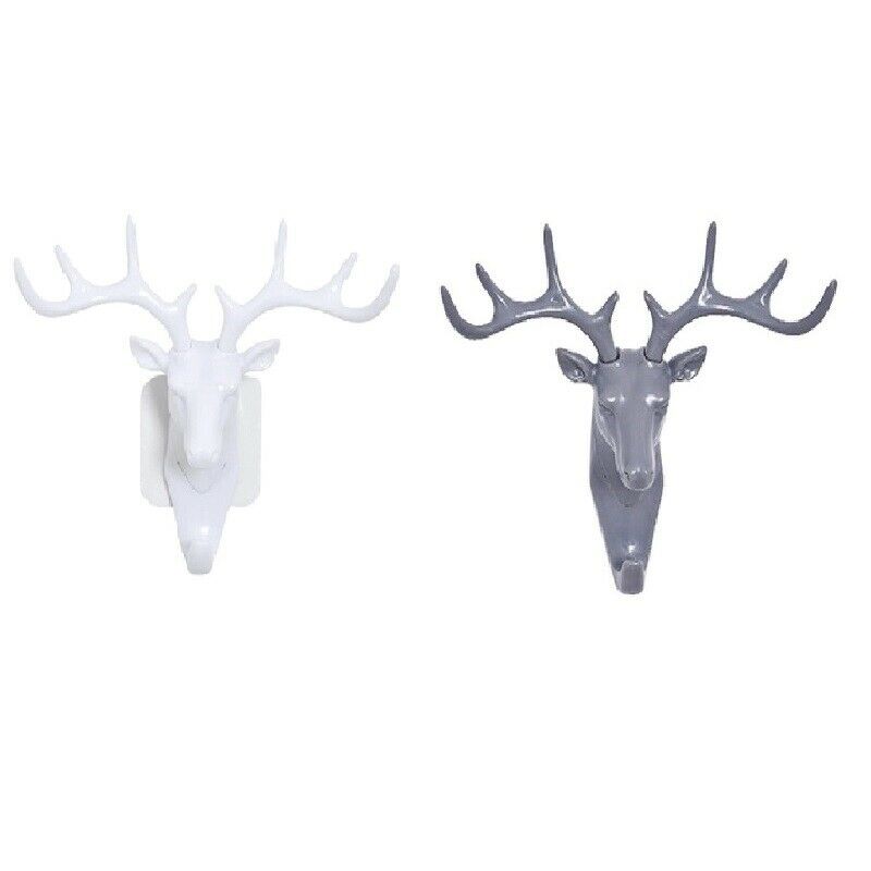 Deer Stags Head Hook