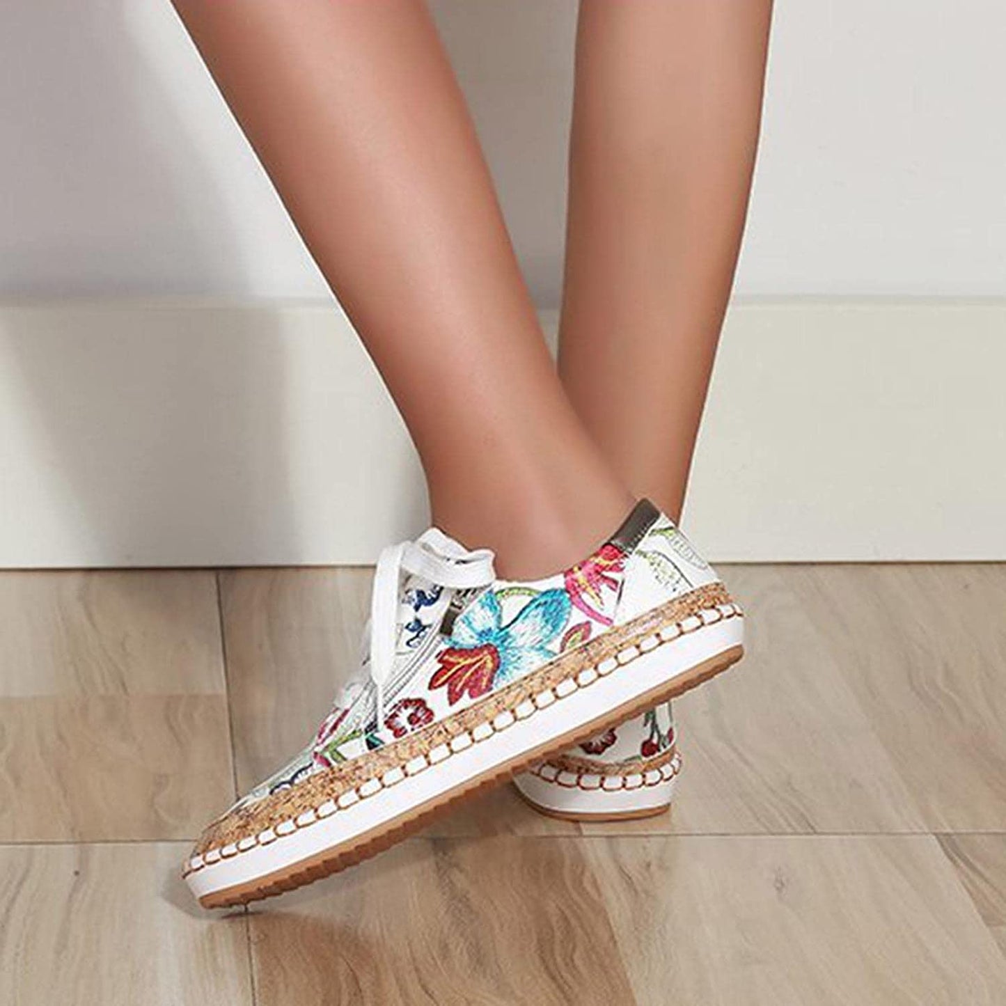 🔥 Orthopedic Flower Women's Shoes