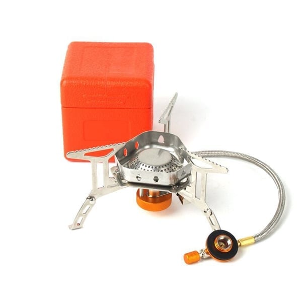 💥Camping Outdoor Windproof Gas Burner