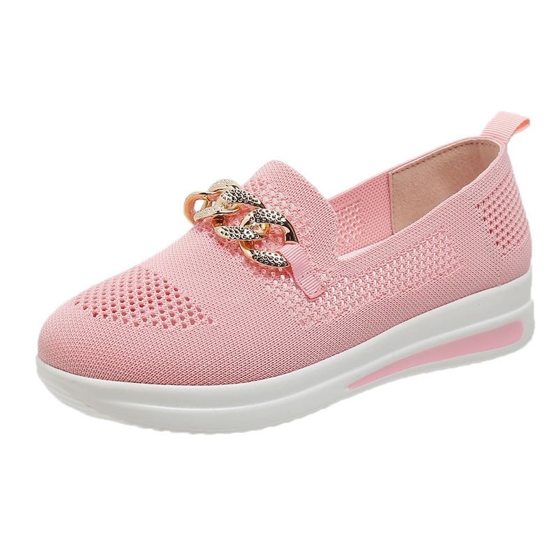 ๐ Breathable Wedge Sneakers