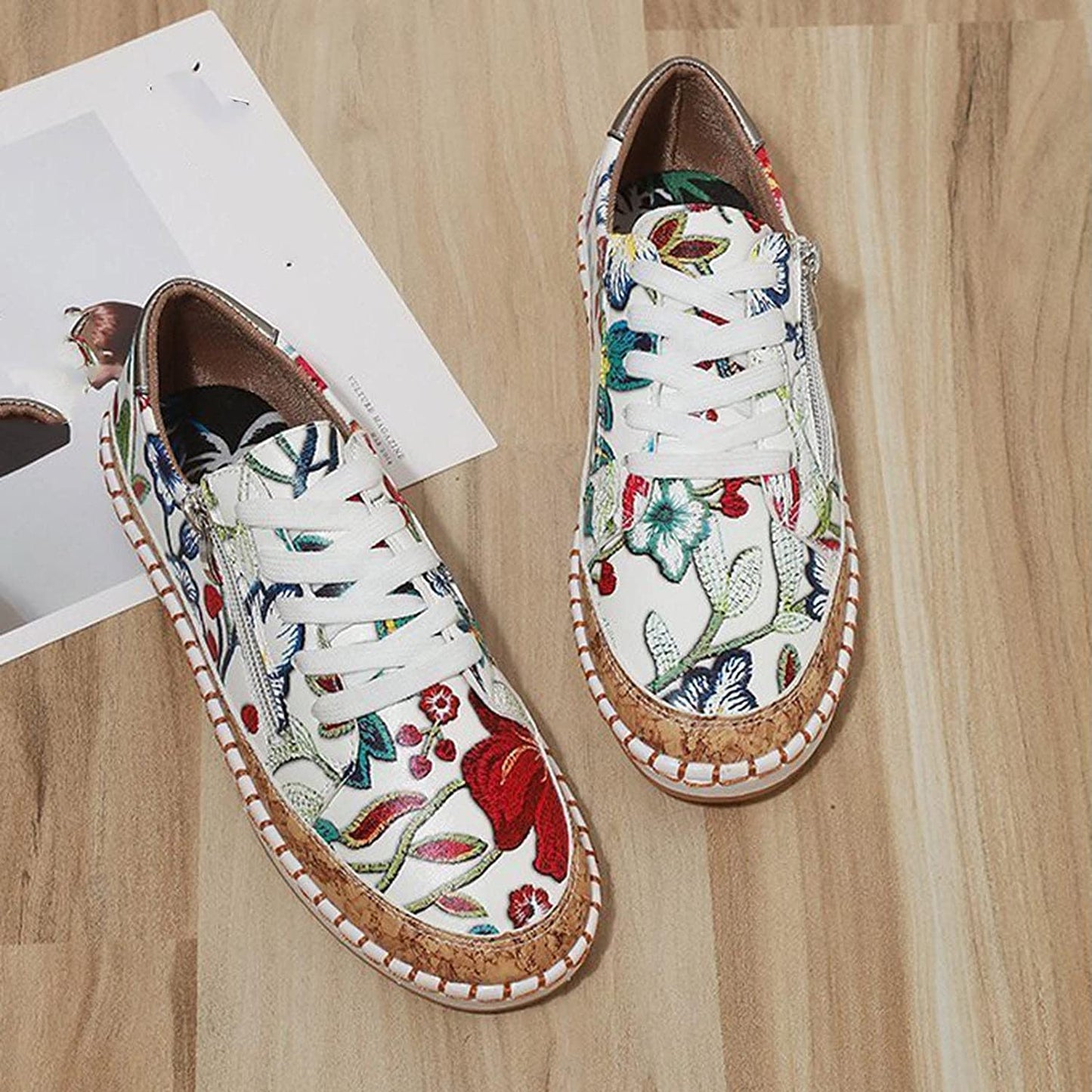 🔥 Orthopedic Flower Women's Shoes