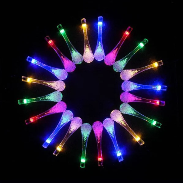 💡Water Drop Solar Lights