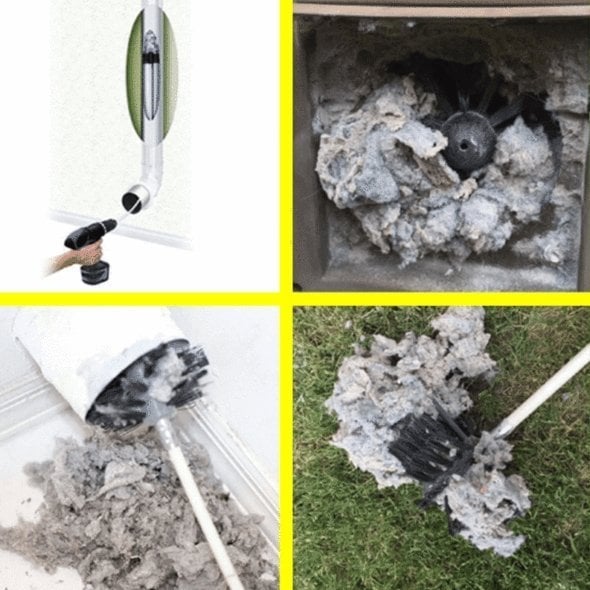 Pipe cleaning brush