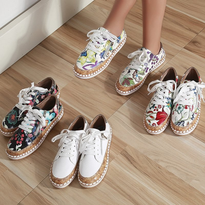 🔥 Orthopedic Flower Women's Shoes
