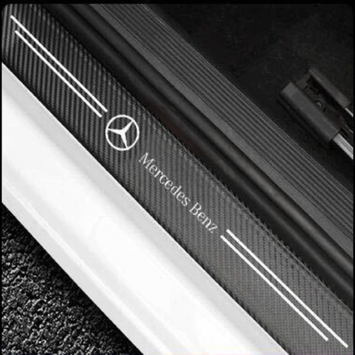 Carbon Car Door Sills Stickers( 4PCS )