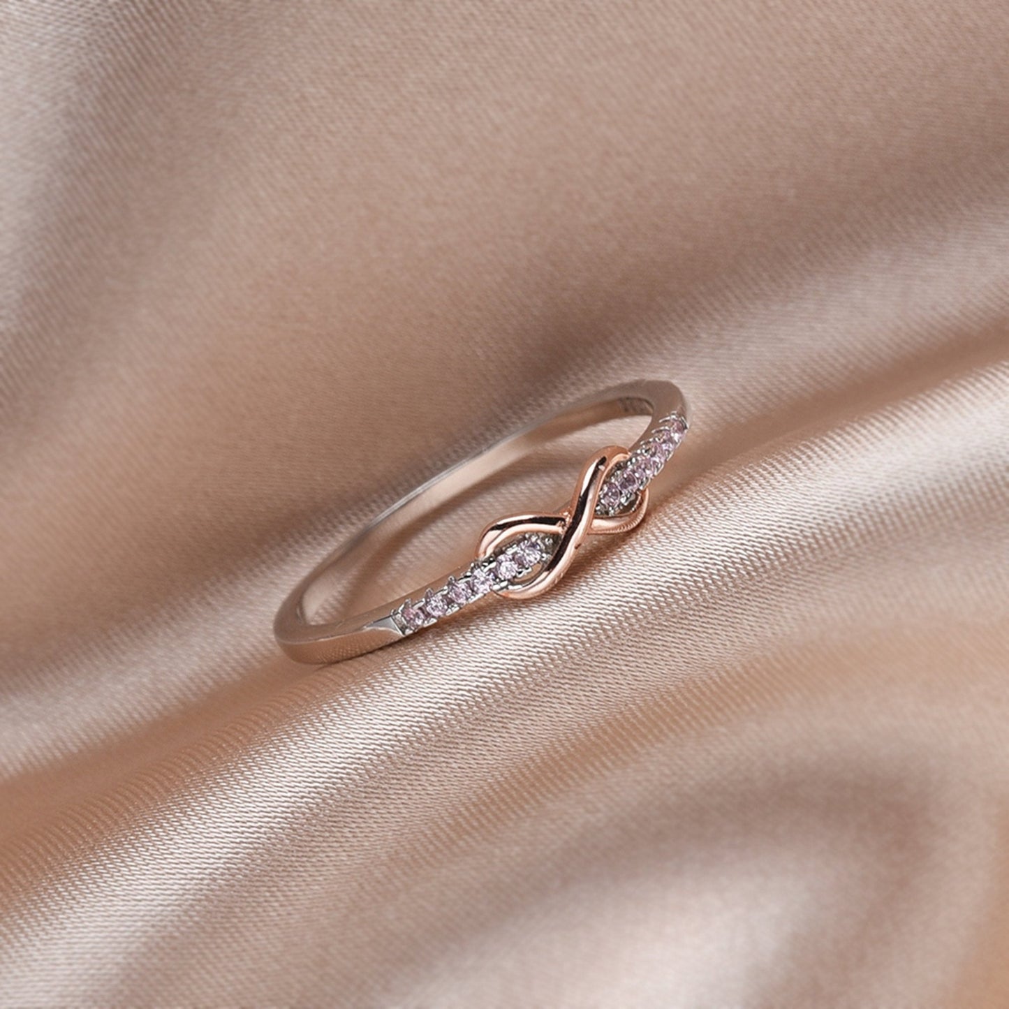 To My Daughter Infinite Love Ring👩❤️👧