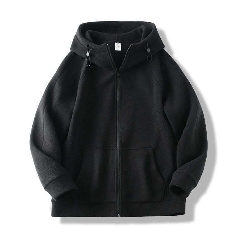🔥Hot Sale🔥 Unisex Loose Fleece Zip Up Hoodie