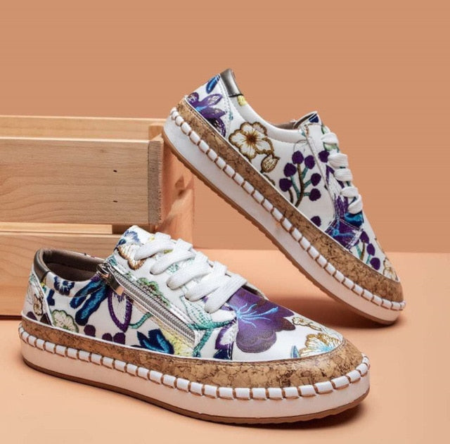 🔥 Orthopedic Flower Women's Shoes