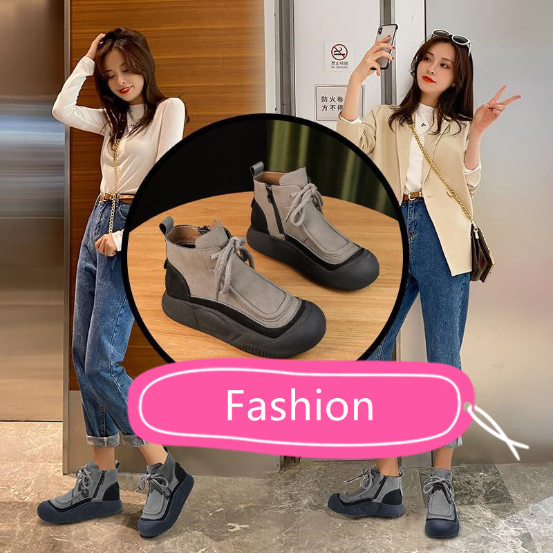 Women's Warm Thick Fashion Martin boots
