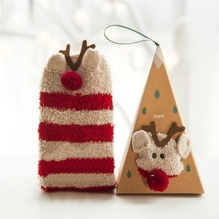 🎁Cute Christmas Style Thickened Warm Socks
