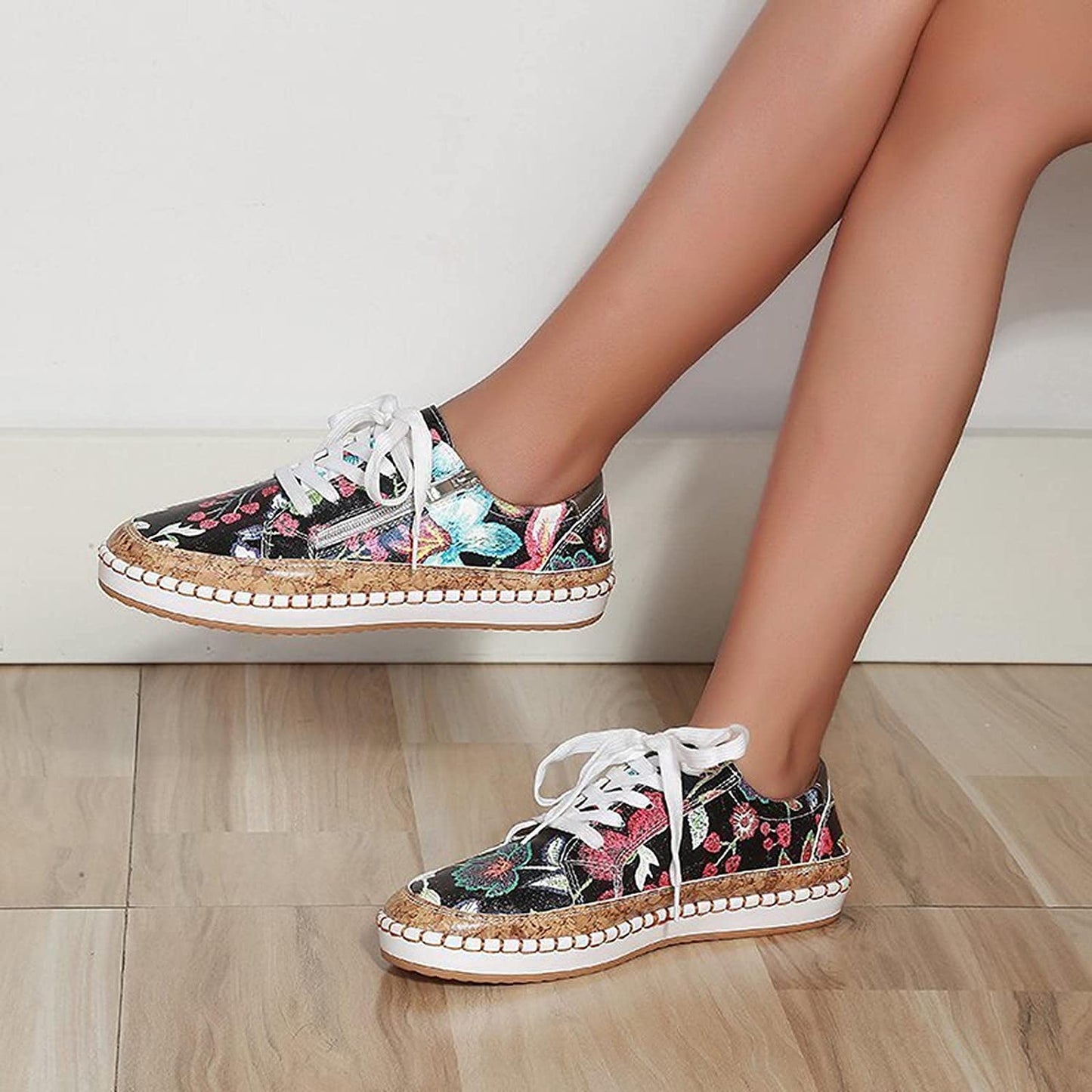 🔥 Orthopedic Flower Women's Shoes