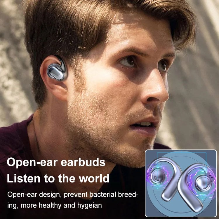 🔥 🎁2024 New Year Hot Sale🎁 49%🔥TWS wireless bone conduction digital Bluetooth earbuds