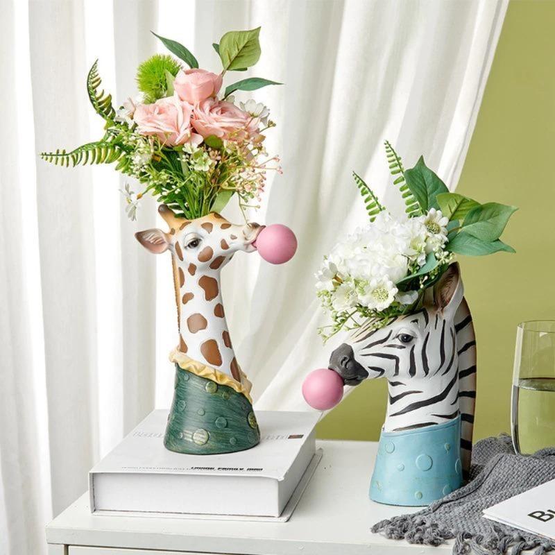 Bubblegum Animal Vase