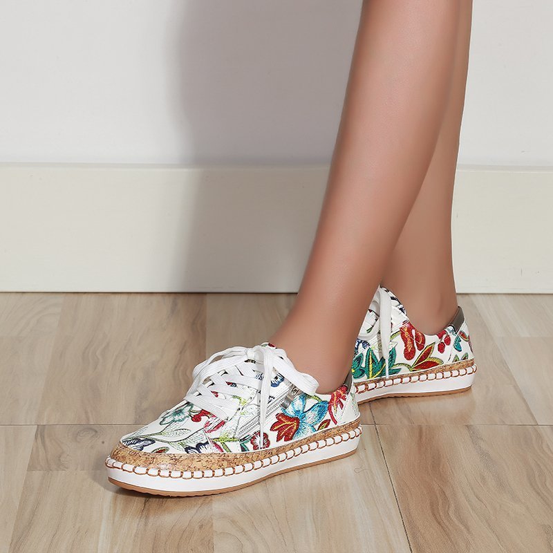 🔥 Orthopedic Flower Women's Shoes