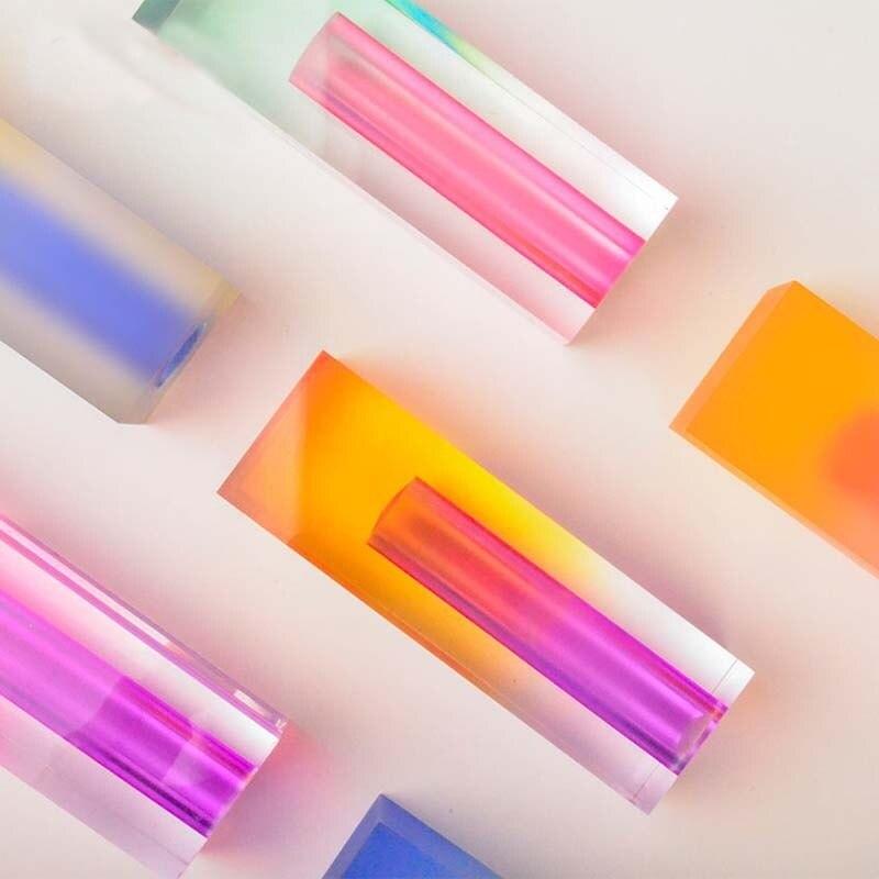 Neon Acrylic Pipe Vase Set (4pcs)