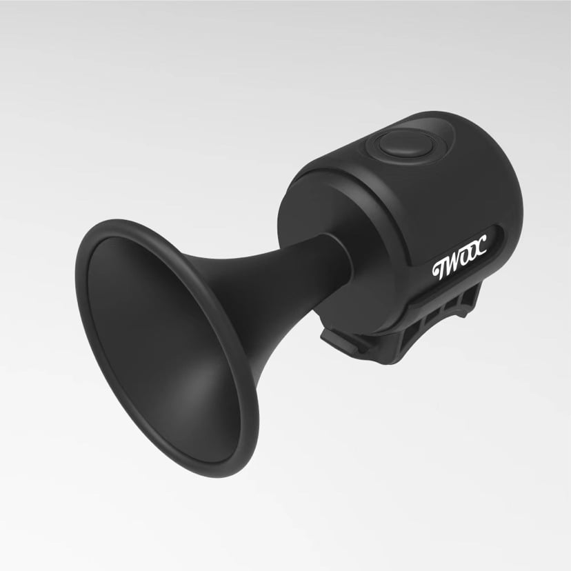 Electric Bike Horn 120DB Electronic Bicycle Bell with Easy Install, IPX4 Waterproof
