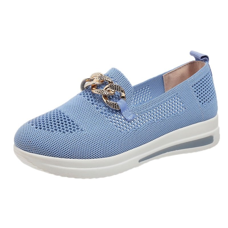 ๐ Breathable Wedge Sneakers