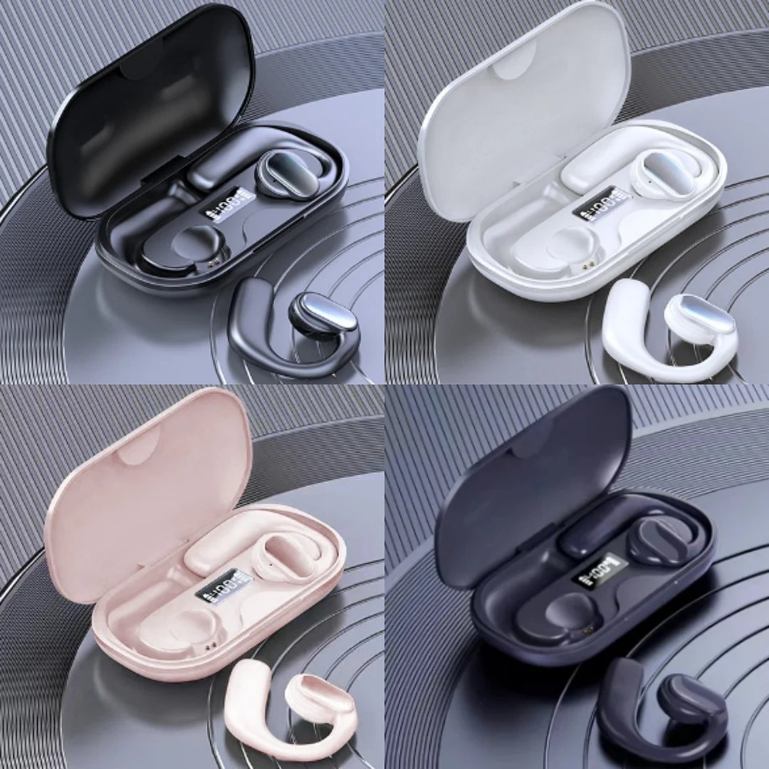 🔥 🎁2024 New Year Hot Sale🎁 49%🔥TWS wireless bone conduction digital Bluetooth earbuds