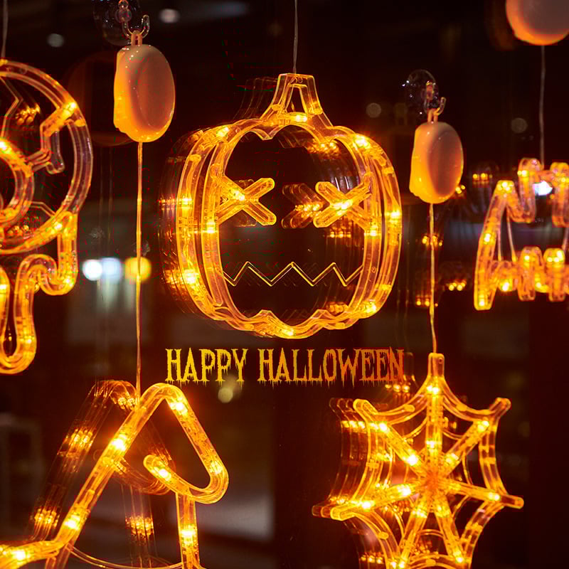 ✨Hot Sale✨ 2023 Upgrade Halloween Window Lights Decorations