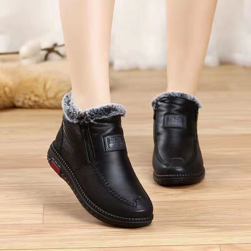 New fleece thickened warm snow boots