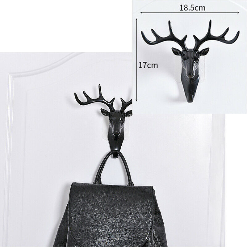 Deer Stags Head Hook