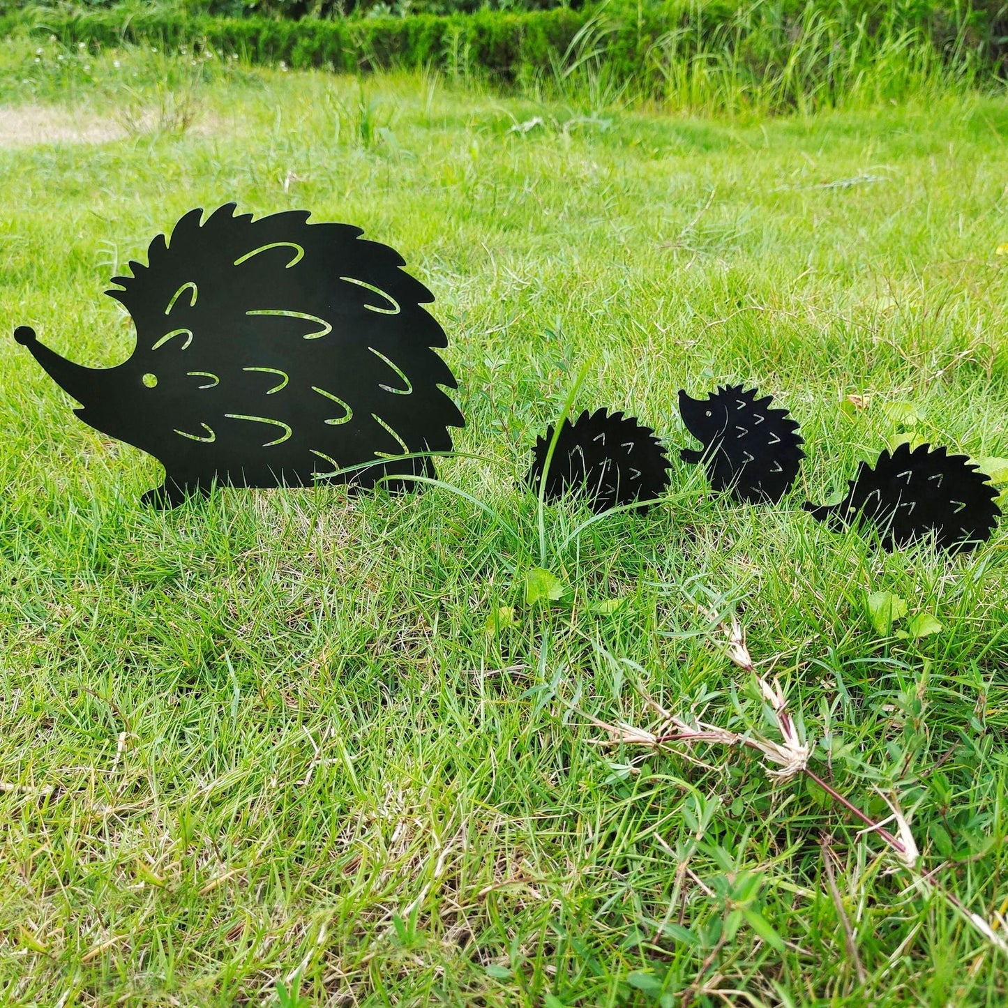 Metal Animal Silhouette Garden Stakes For Yard Decoration