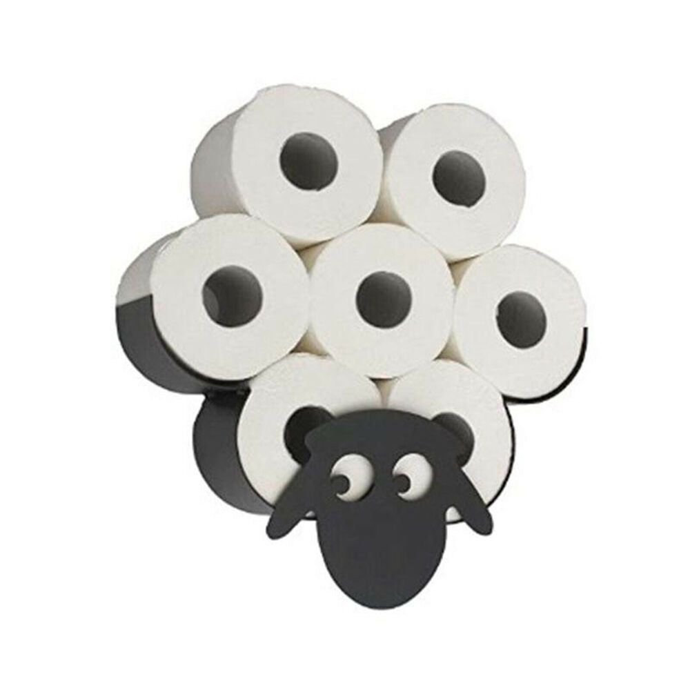 Hanging Sheep Toilet Paper Shelf