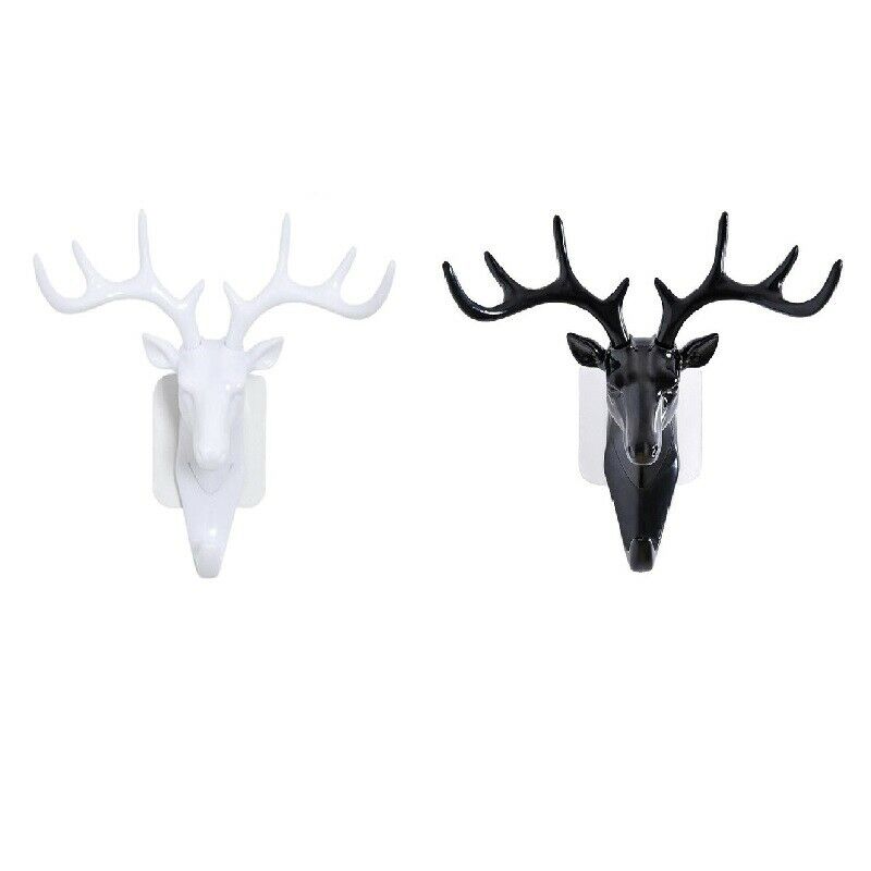 Deer Stags Head Hook