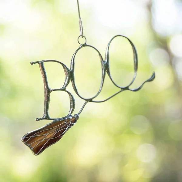 🎃Grim Reaper Stained Glass Suncatcher💀
