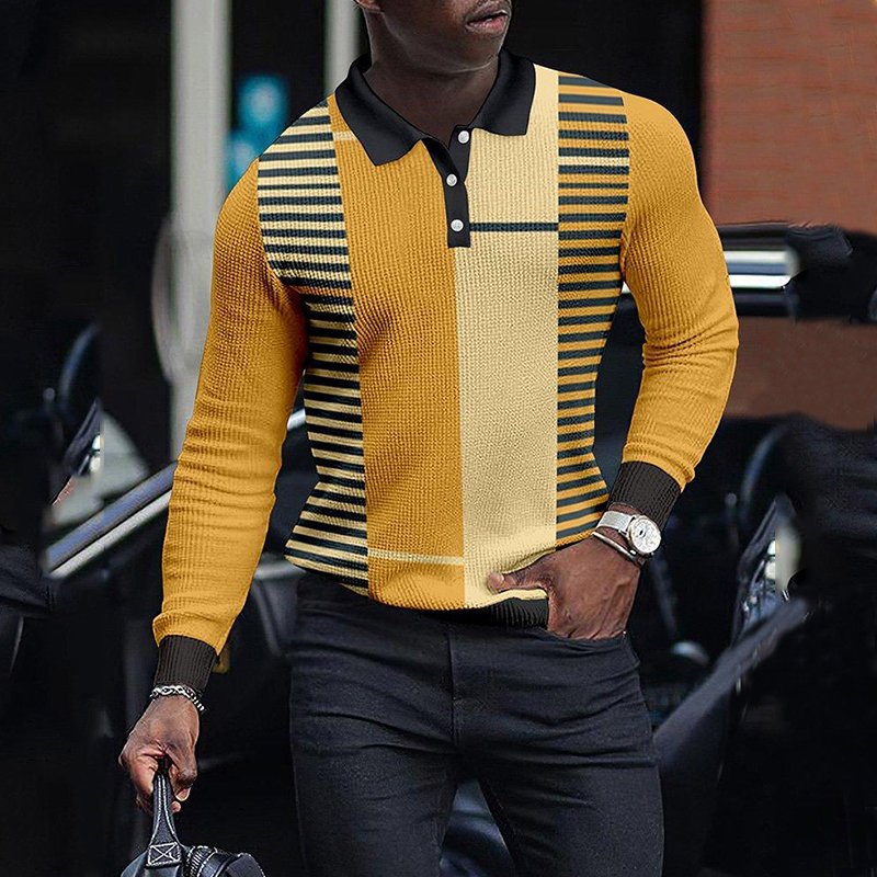 Men's Lapel Polo Shirt