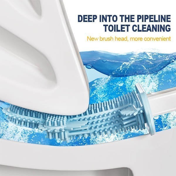 🔥No Dead Corner Cactus Toilet Brush !