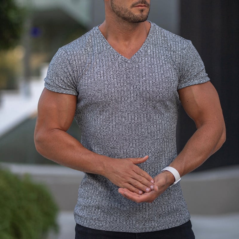 V-NECK SPORTS T-SHIRT