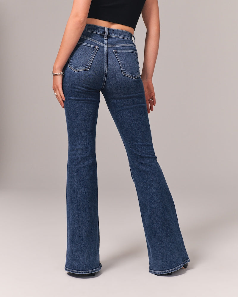 🎅🔥 Ultra High Rise Stretch Flare Jean