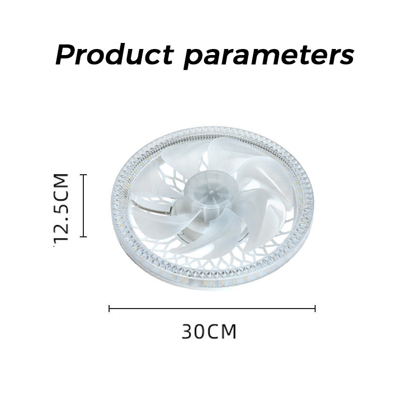 💥 2-in-1 Mute Adjustable Fan Light with Remote Control