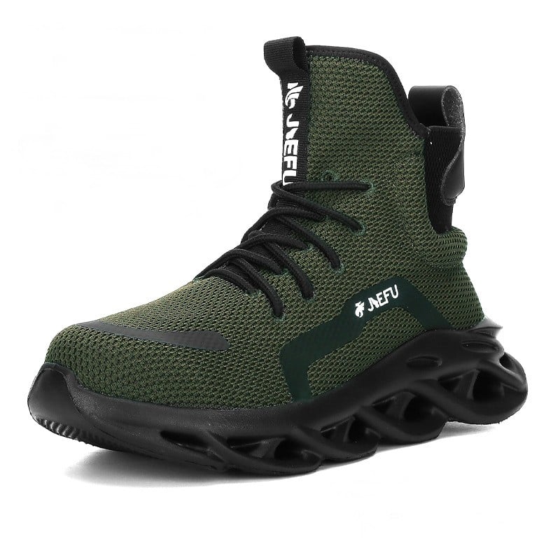 Ultra-Light Breathable Steel Toe Non-Slip Work Shoes