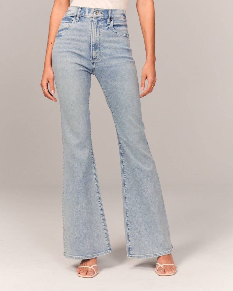 🎅🔥 Ultra High Rise Stretch Flare Jean