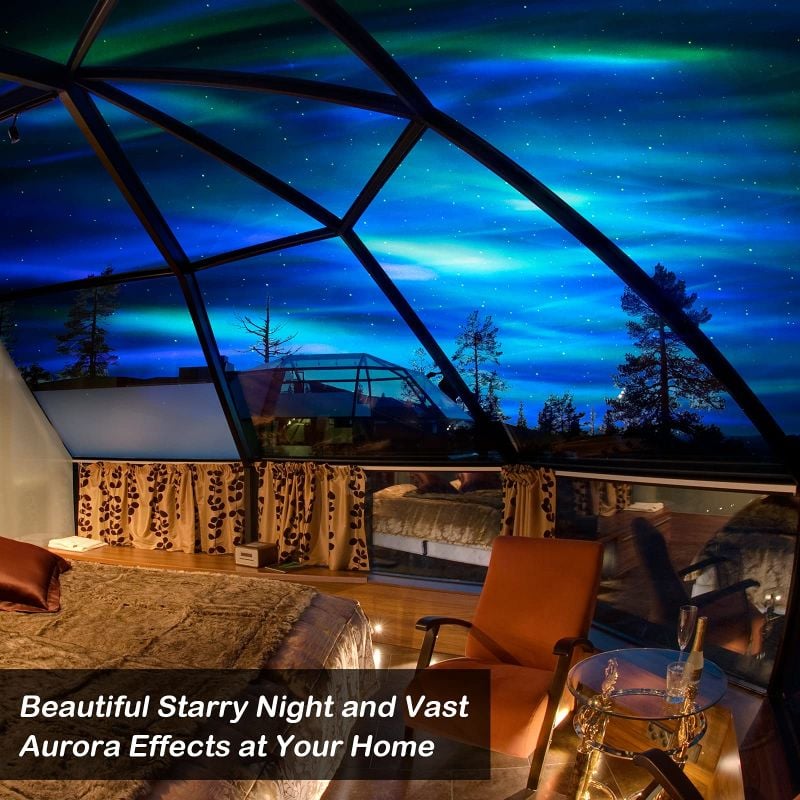 ✨Northern Lights Aurora Projector - Lost in the enchanting starry sky