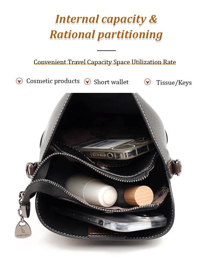 💥💗PU Leather Niche Women's Shoulder Bag👜