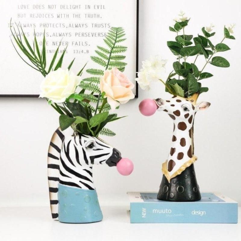 Bubblegum Animal Vase