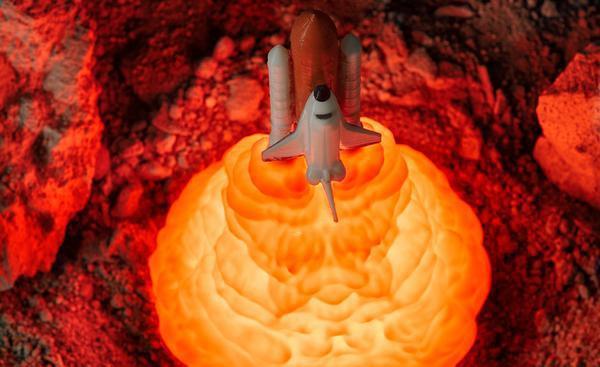 Space Shuttle Lamp