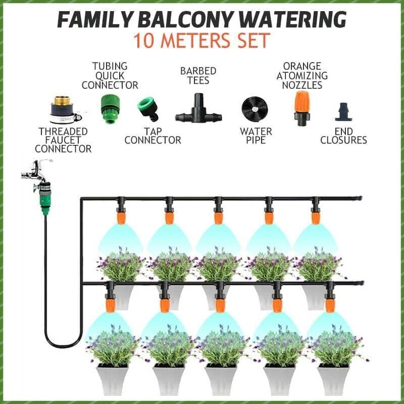 Mist Cooling Automatic Irrigation System