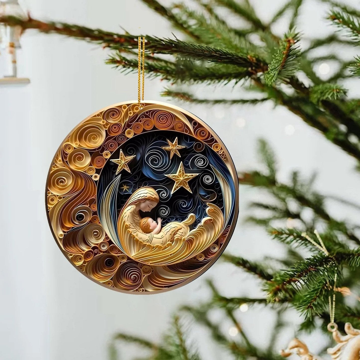🎄2024   Handmade Ornaments With Good Wishes🎅