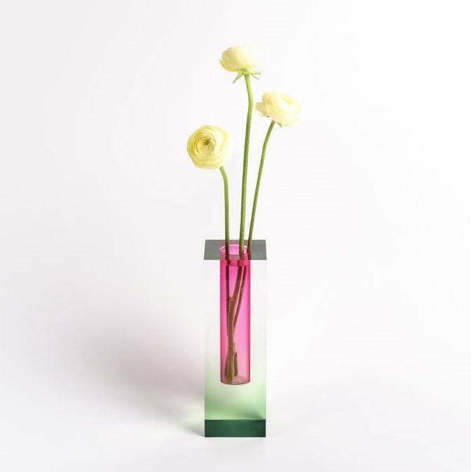 Neon Acrylic Pipe Vase Set (4pcs)