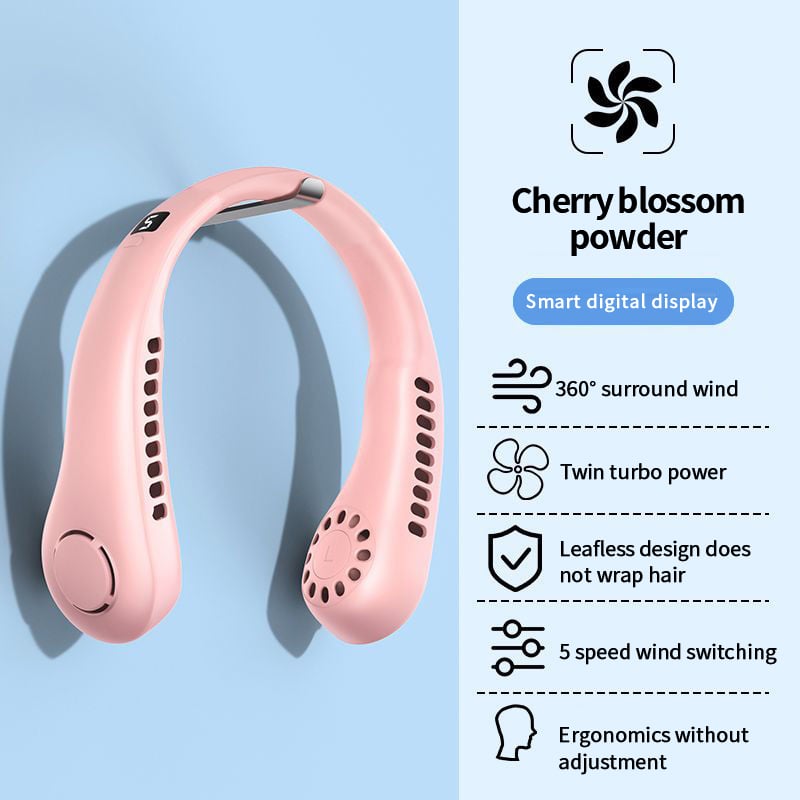 🔥 2023 New Portable Neck Fan🎁