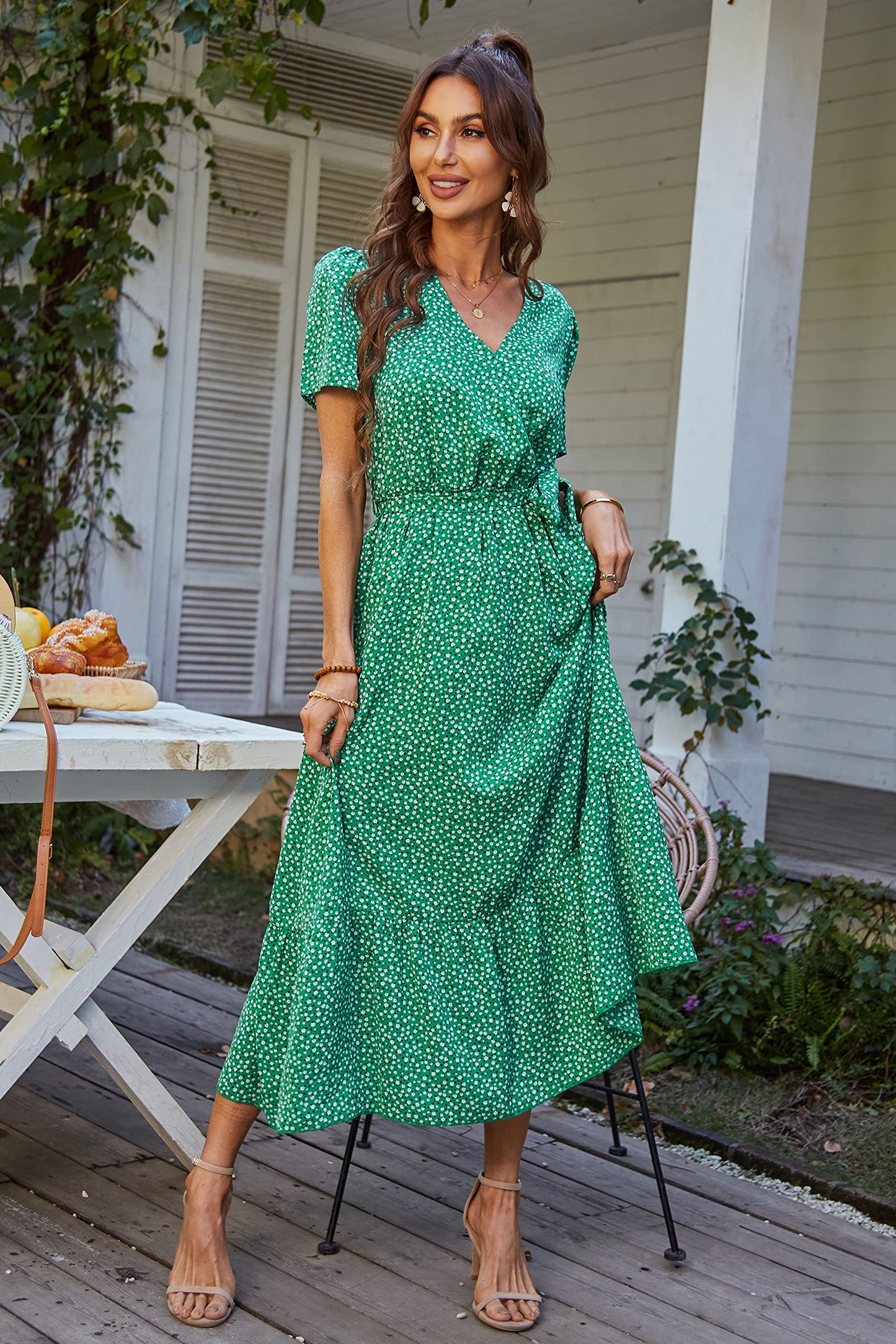 2023 Latest Women's Floral Summer Bohemian Maxi Dresses