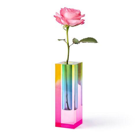 Neon Acrylic Pipe Vase Set (4pcs)