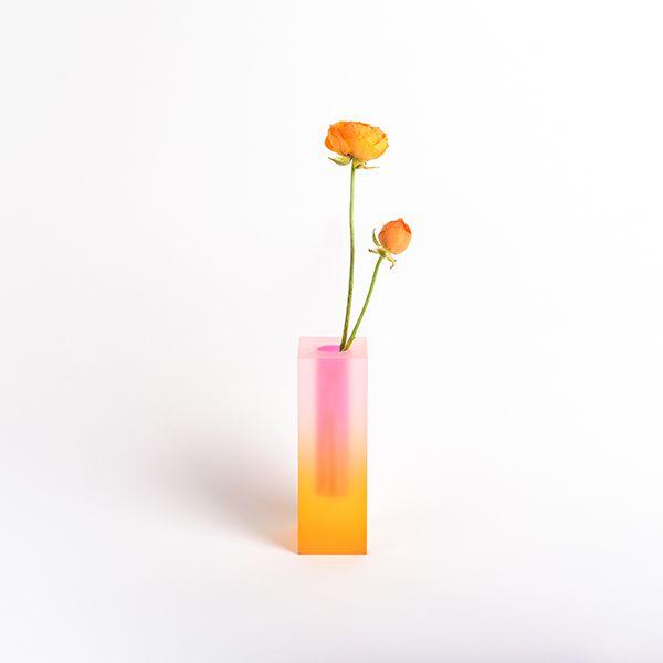 Neon Acrylic Pipe Vase Set (4pcs)