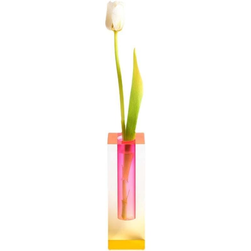 Neon Acrylic Pipe Vase Set (4pcs)