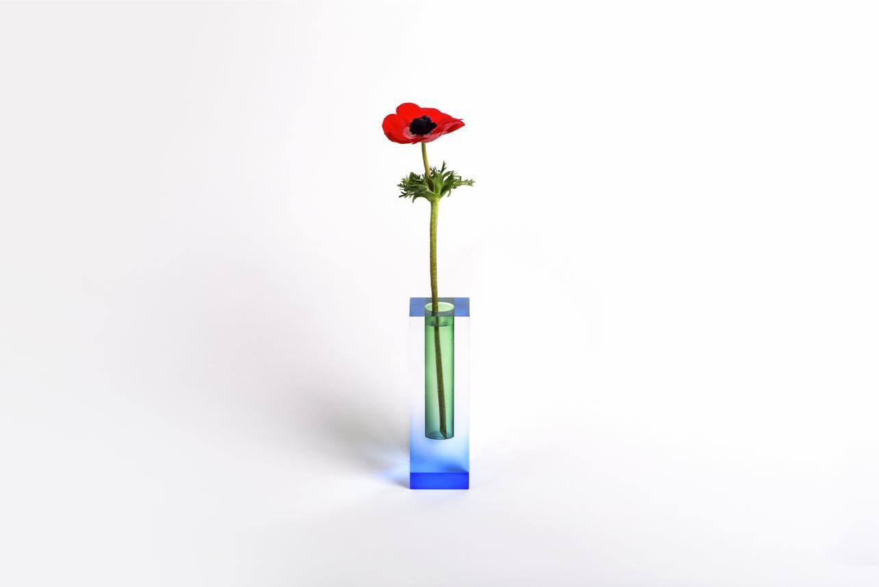 Neon Acrylic Pipe Vase Set (4pcs)