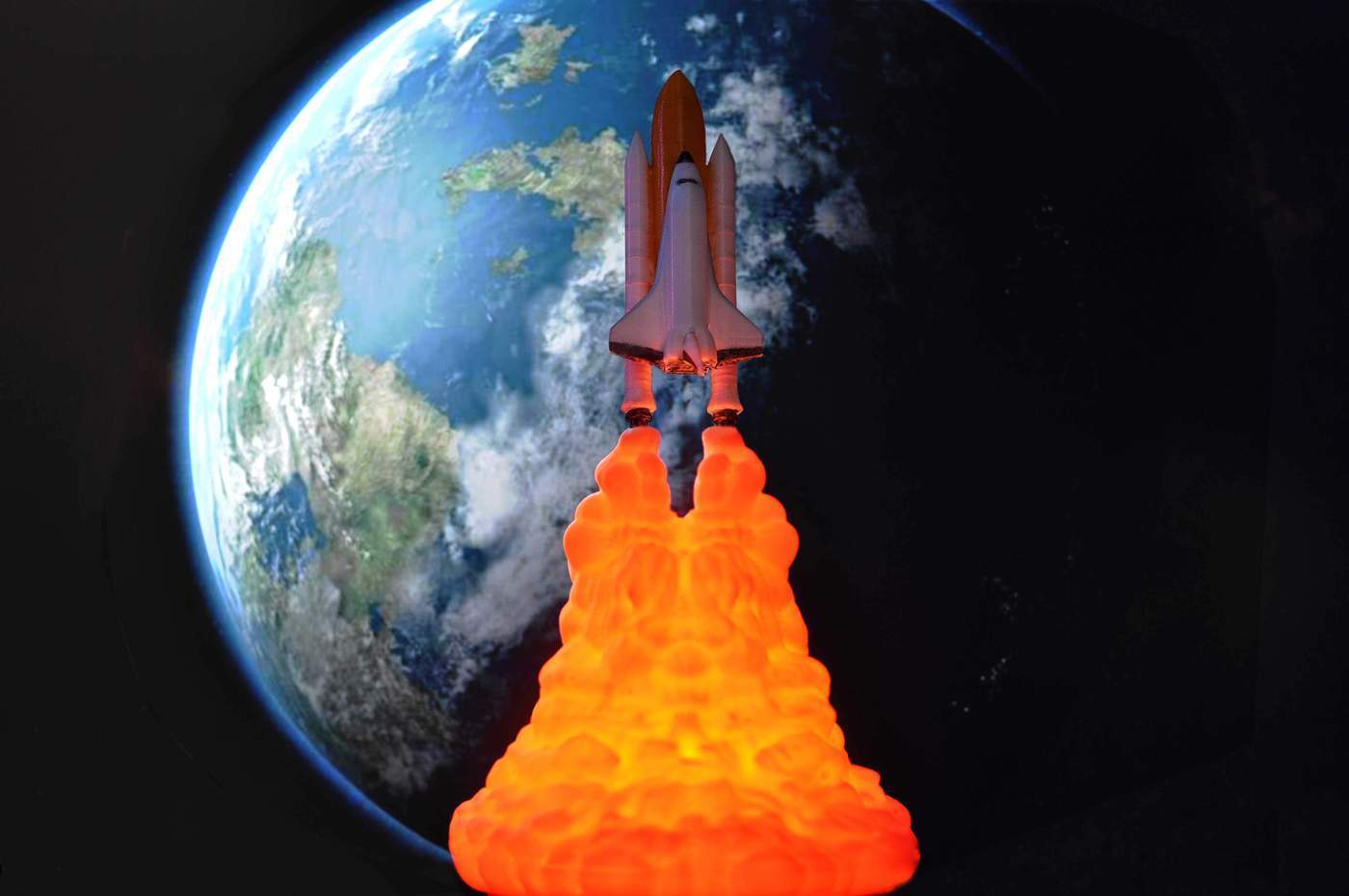 Space Shuttle Lamp